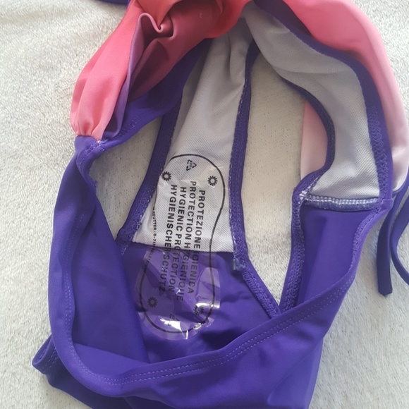 Purple and pink bikini - Picture 4 of 7